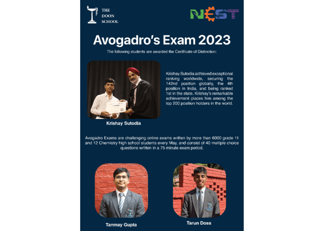 Avogatro's Exam 2023